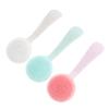 Angoily 3pcs Manual Silicone Facial Cleansing Brush White Deep Cleansing Tool for Blackhead Removal and Skin -Friendly Durable Silicone Face Brushes view 1