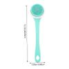 Angoily 1set Electric Shower Body Scrubber Handle Exfoliating Back Washer Brush for and Dead Skin Removal view 3