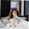 Angoily 1set Electric Shower Body Scrubber Handle Exfoliating Back Washer Brush for and Dead Skin Removal view 4