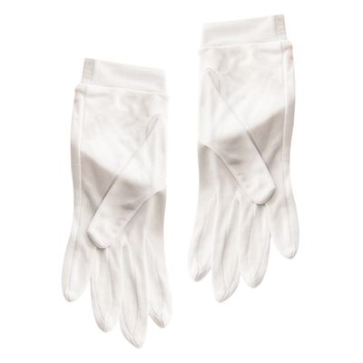 Angoily Silk Sleep Hand Gloves Overnight Moisture Gloves Multi-Function Beauty Breathable Lotion Hand Supply