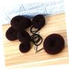 Angoily Practical Bun Ring Styler Maker Donut Hair Device Hair Bun Clips for Women Girls Donuts Rings U-shaped view 4