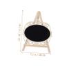 NOLITOY 1pc Nail Plate Wooden Display Rack for Nail Work Board Smooth Finish for Home Professional Use Stylish Art Holder view 4