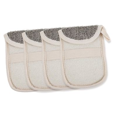 Angoily 4pcs Exfoliating Soap Storage Bag Soap Pouch for Travel-friendly Scrubbing Foaming Net for Shower and Bath Use