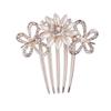 Angoily 5 Hair Slide Comb Rhinestone Faux Pearl Hair Clip for Wedding Ornaments view 1