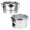 Angoily 2pcs Wax Warmer Inner Pans Wax Melting Machine Containers for Hair Removal Compatible Easy to Clean and Maintain view 1