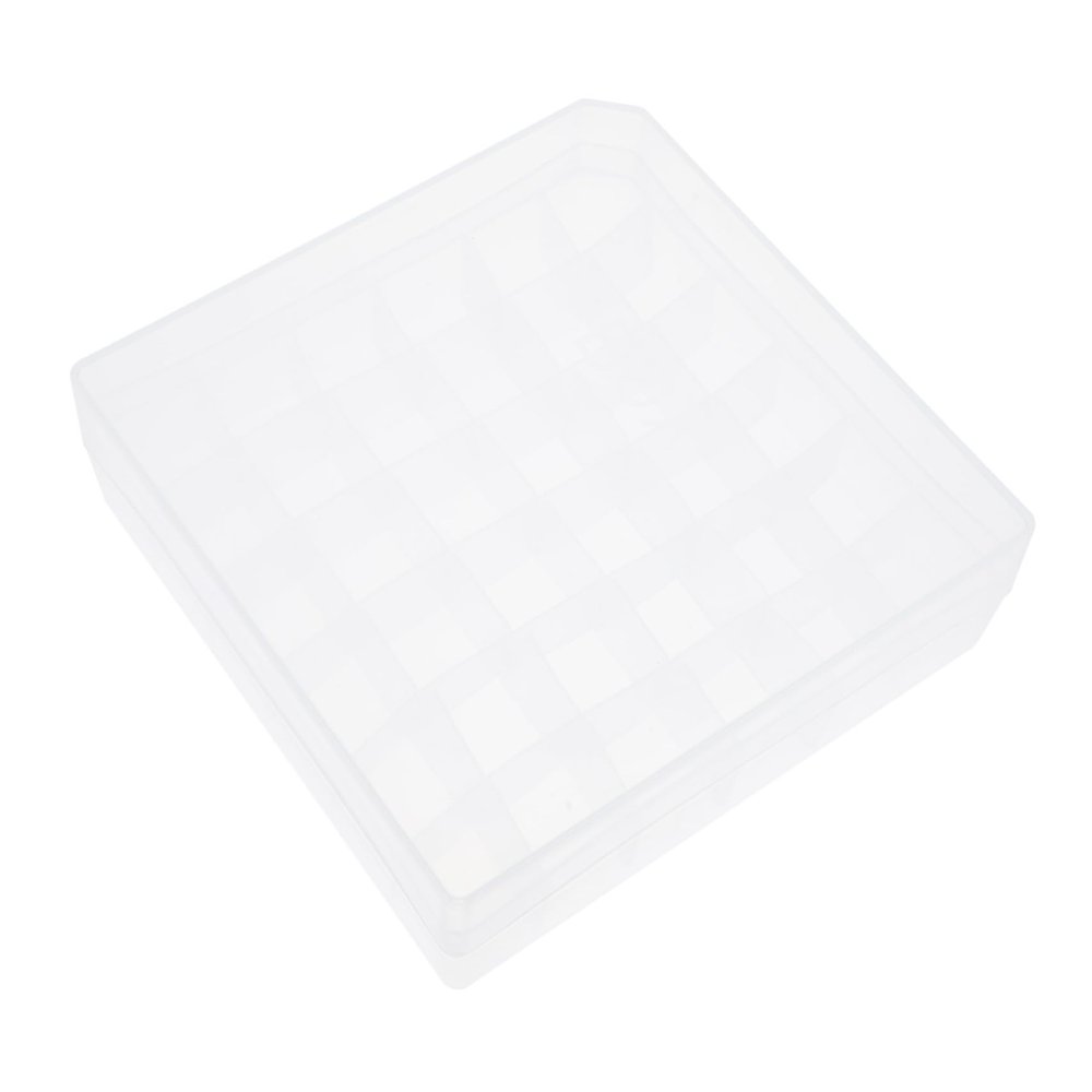 Angoily Vial Cases Compartments Plastic Vial Storage for 5ml Injection Bottles Vial Box