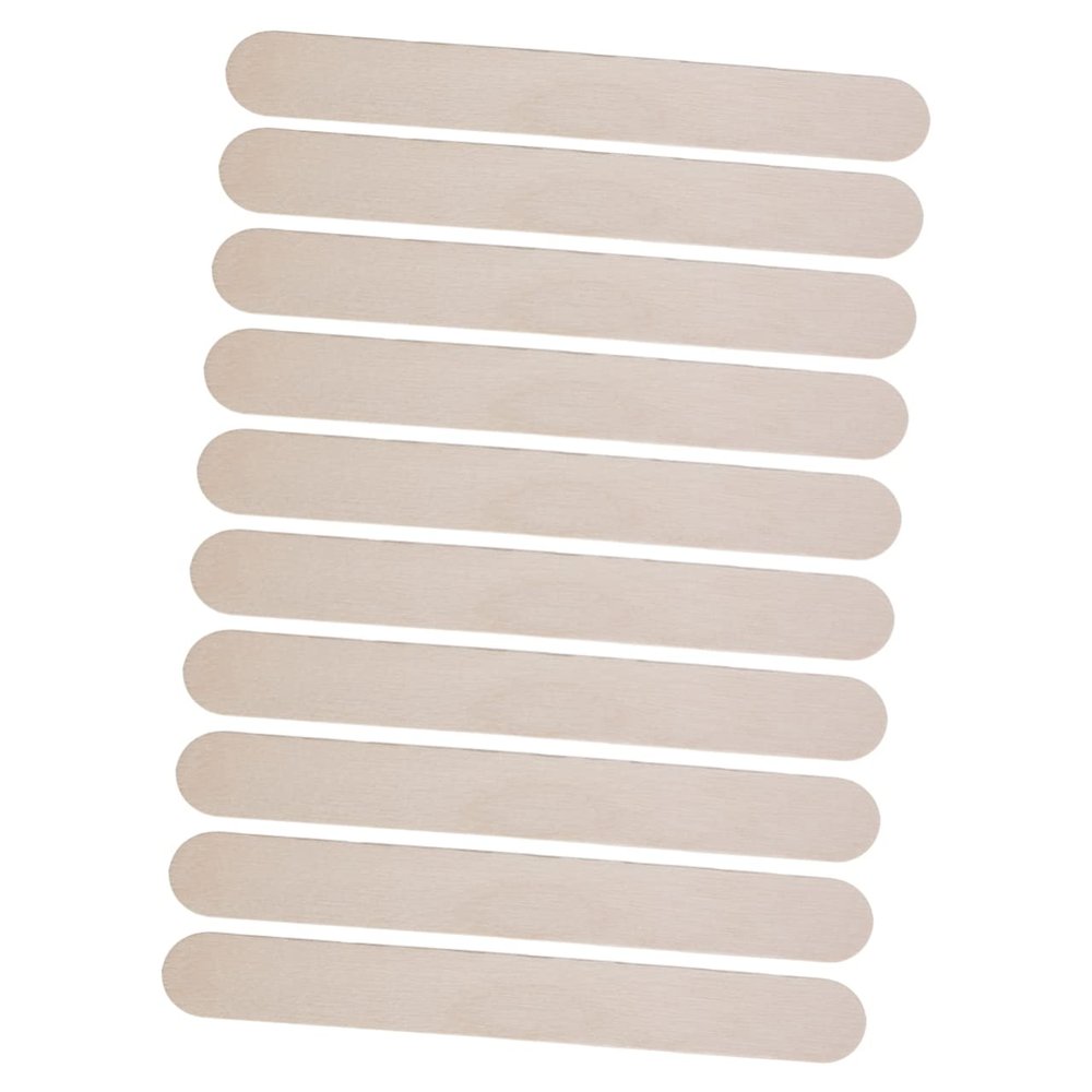 Didiseaon 1pcs Wooden Wax Applicator Sticks for Hair Removal Multi-purpose Spatulas for Waxing Facial Use Tool for Salons and Home Care