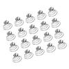 Didiseaon 60pcs Spiral Hair Pins Rhinestone Inlaid Hair Clips for Women Wedding Large Bobby Pins for Prom view 1