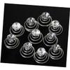 Didiseaon 60pcs Spiral Hair Pins Rhinestone Inlaid Hair Clips for Women Wedding Large Bobby Pins for Prom view 4