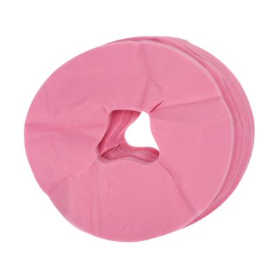 Angoily 50pcs Cotton Facial Bed Cover Fitted Face Rest Covers Massage Face Cushion