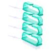 Beatifufu 4pcs Nail Cleaning Brush Portable Manicure Tool for Fingernail Toenail Care Safe Lightweight Scrubbing Brushes for Home and Salon Use view 1