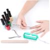 Beatifufu 4pcs Nail Cleaning Brush Portable Manicure Tool for Fingernail Toenail Care Safe Lightweight Scrubbing Brushes for Home and Salon Use view 3