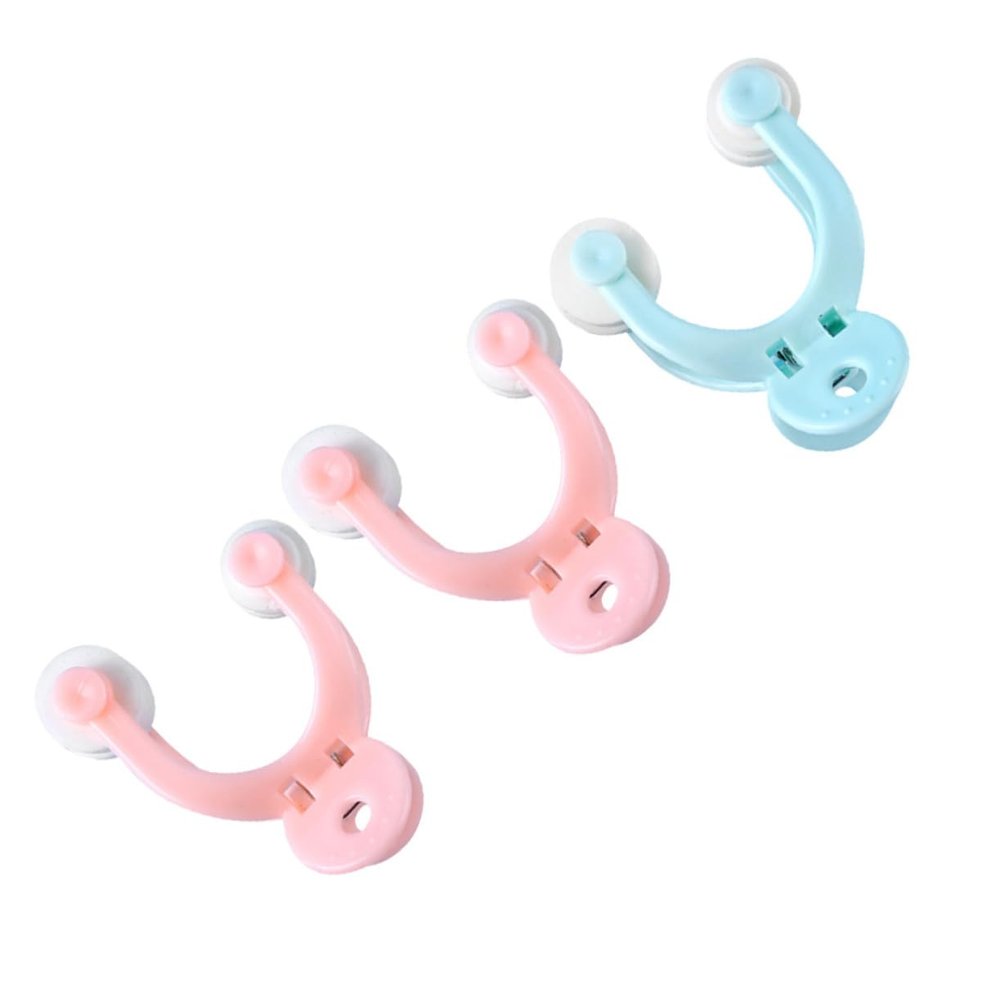 Angoily 3pcs Nose Bridge Clip Nose Lifting Shaper for Straightener Beauty Aid Random Color