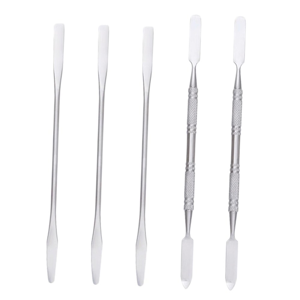 5pcs Stainless Steel Cosmetics Mixing Rod Set for Gel Polish