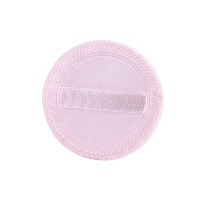 Didiseaon 10pcs Round Makeup Blending Puff Sponges Power Puff Sponges for Foundation Rayon Ribbon Back Gentle on Skin Compact Powder for Travel Random Color
