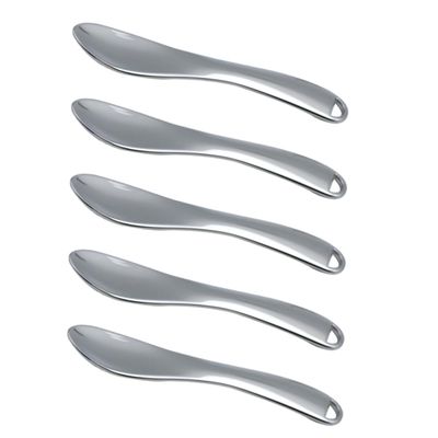 Angoily 5pcs Elegant Beauty Scoops Makeup Spoons Lotion Applicator for Face Eye Cream