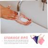 Angoily 8pcs Exfoliating Soap Net Bags for Face Cleaning and Bath Use Mesh Drawstring Pouches for Lathering Handmade and Natural Soaps view 4