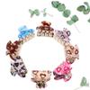 Didiseaon 8pcs Women Hairpin Claw Clamp Clips Heart Pattern Hair Clips for Styling view 3
