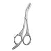 DUDOK Eyebrow Scissors, Stainless Steel Brow Trimmer, Portable Eyebrow Grooming Scissors with Comb, Durable Professional Precision Trimmer, Lightweight Eyebrow Trimmer Scissors for Men Women Girls view 1