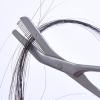DUDOK Eyebrow Scissors, Stainless Steel Brow Trimmer, Portable Eyebrow Grooming Scissors with Comb, Durable Professional Precision Trimmer, Lightweight Eyebrow Trimmer Scissors for Men Women Girls view 3