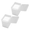 Angoily 400pcs Lash Extension Glue Wipes Box Lash Glue Cleansing Pad Easy to Carry Eye Supplies view 1