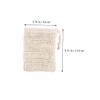 Beatifufu Shower Soap Pocket 5 Pack Mesh Soap Saver Pouch Light Yellow for Bath Body Reusable Washable view 4