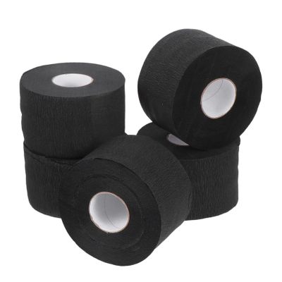 Angoily 5rolls Disposable Neck Strips for Hair Cutting Stretchy Barber Neck Paper for Hairdressing and Salon Use Skin-Friendly and Convenient