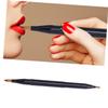 Angoily Double-ended Lip Brush Makeup Tool for Lipstick Gloss Bristles for Full Lips view 3