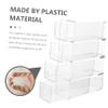 Angoily Acrylic Makeup Organizer Eyeshadow Storage Box Drawer Multi-use Storage Rack for Home or Office view 4