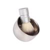 Angoily Professional Stainless Steel Beard Brush Set Shaving Bowl for Home Use Non-slip Handle for Both Salon and Personal Grooming view 1
