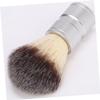 Angoily Professional Stainless Steel Beard Brush Set Shaving Bowl for Home Use Non-slip Handle for Both Salon and Personal Grooming view 3