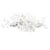 Angoily Handmade Ceramic Flower Comb Floral Headpiece for Women Hairpin for Wedding view 1