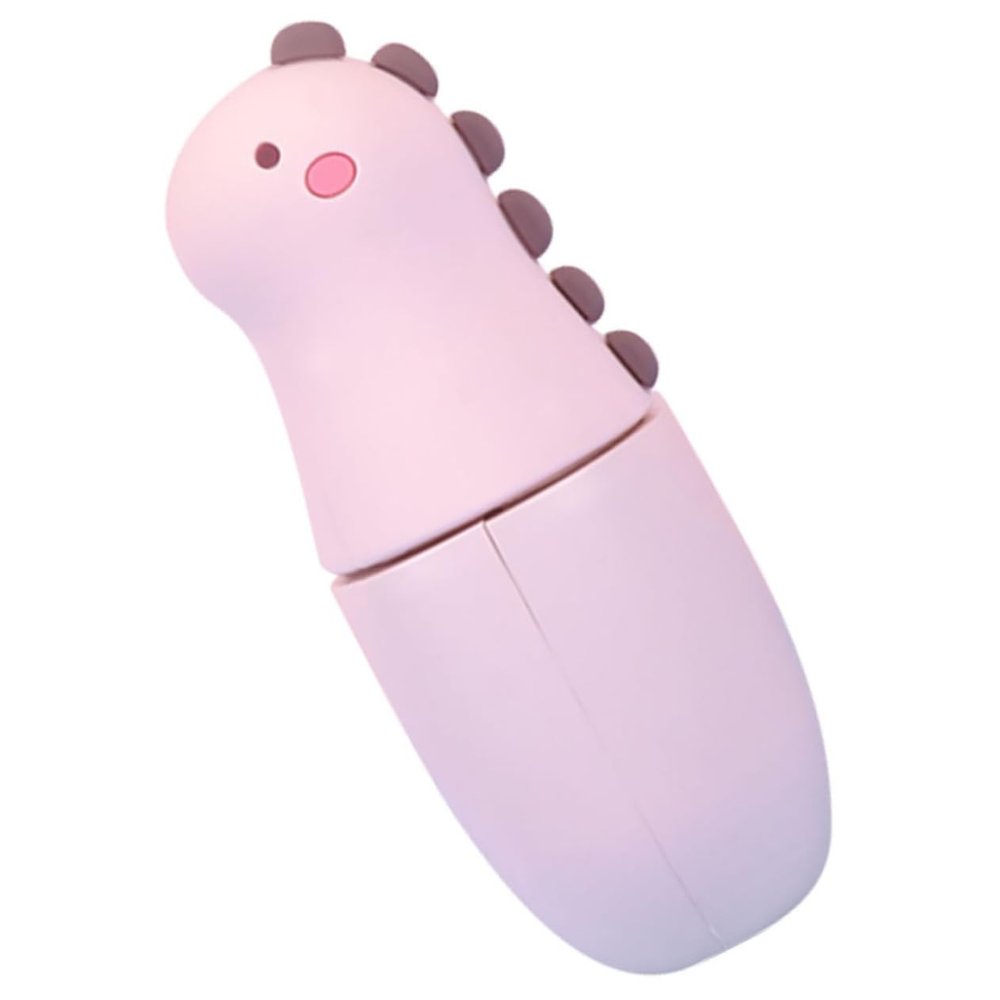 NOLITOY 1pc Cartoon Dinosaur Facial Steamer Handheld Nanometer Sprayer for Hydrating Skin Portable USB Rechargeable for Home and Travel Use