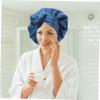 Beatifufu Satin Sleep Bonnet for Women Hair Cap for Sleeping Satin Sleep Cap Bonnet for Sleeping Women Set Washable Soft Comfortable view 3
