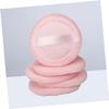 Angoily Cotton Loose Powder Puff 5pcs Round Makeup Powder Puff for Face Setting view 2