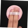 Angoily Cotton Loose Powder Puff 5pcs Round Makeup Powder Puff for Face Setting view 3