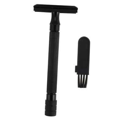 Didiseaon Manual Shaver Double Edged Blade for Women Face Hair Removal Razor Reusable for Travel Classic Razor