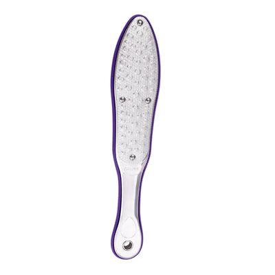 Beatifufu Professional Stainless Steel Foot File Rasp for Callus Removal Ergonomic Dual-Sided Tool for Pedicure Care Gently Removes Dead Skin Safe and Design