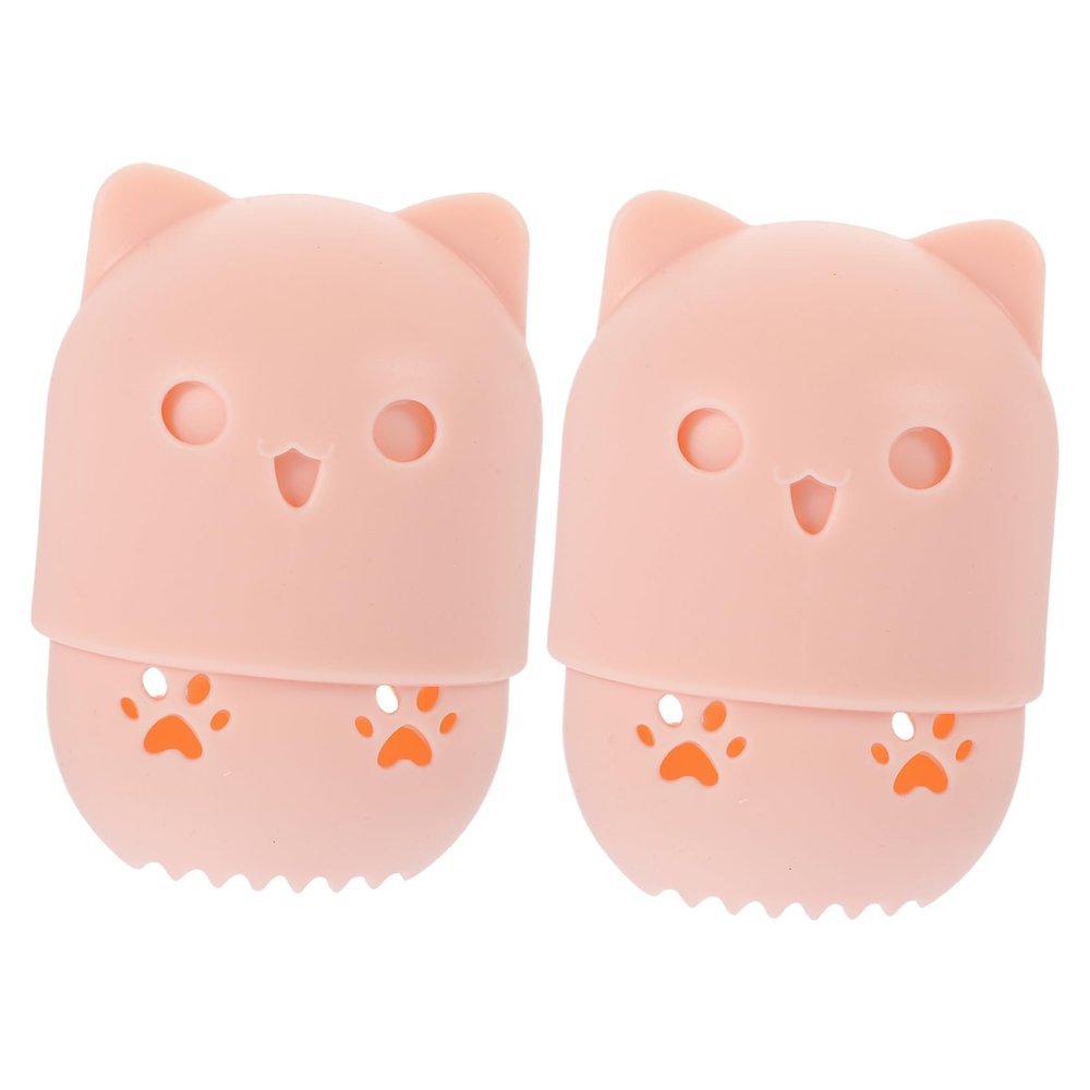 NOLITOY 2pcs Makeup Sponge Holder with Dustproof Design Portable Powder Puff Storage Case for Beauty Tools for Travel and Home Use Keeps Sponges Dry and Ventilated