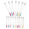 Angoily 20sets Eyelash Brush Tubes Creative Empty Mascara Containers with Wands for Diy Mascara and Eyelash Extensions Washable and Reusable Spoolies for Makeup Applications view 1