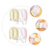 Angoily 6pcs Reusable Microfiber Makeup Removal Pads Gentle Facial Cleansing Gloves for All Skin Types Soft and Face Cleaning Random Colors view 3