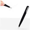 Beatifufu Eyebrow Tweezer with Brush Comb Stainless Steel Eyebrow Clip for Easy Hair Removal Lightweight Portable Design for Professional and Personal Use Black view 2