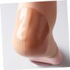 MERRYHAPY Nylon Open Toe Moisturizing Socks for Cracked Skin Gel Heel Sleeve for Enhanced Comfort Breathable Design for Day and Night Use for Dry Hard view 2