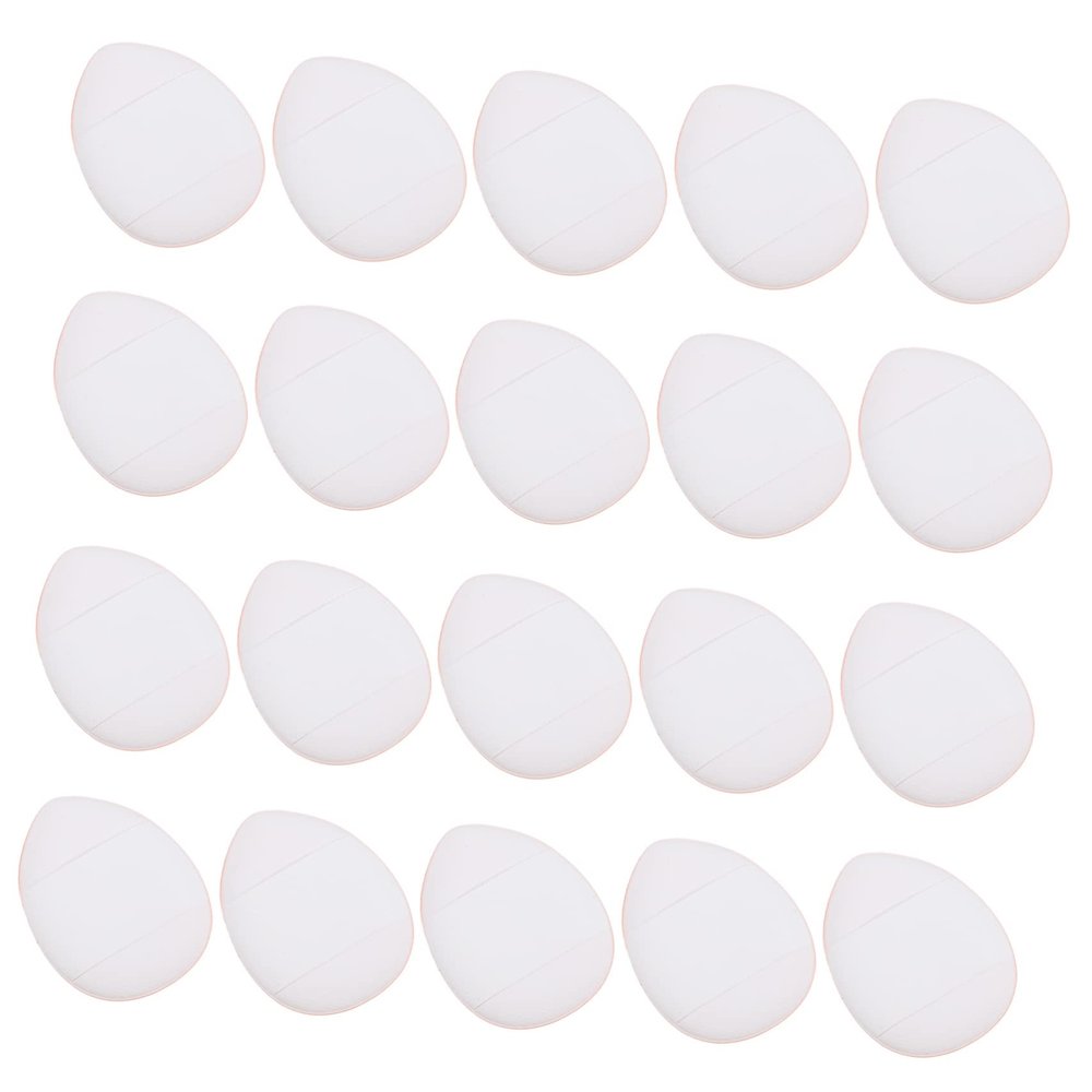 MERRYHAPY 20pcs Mini Makeup Puff Versatile Puff for Liquid Foundation Blush Highlighter for Body Application Convenient for Daily Makeup Use