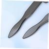 NOLITOY Folding Eyebrow Comb Set 4pcs Stainless Steel for Long-term Use Makeup Brush Fine Pins view 3