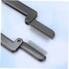 NOLITOY Folding Eyebrow Comb Set 4pcs Stainless Steel for Long-term Use Makeup Brush Fine Pins view 4