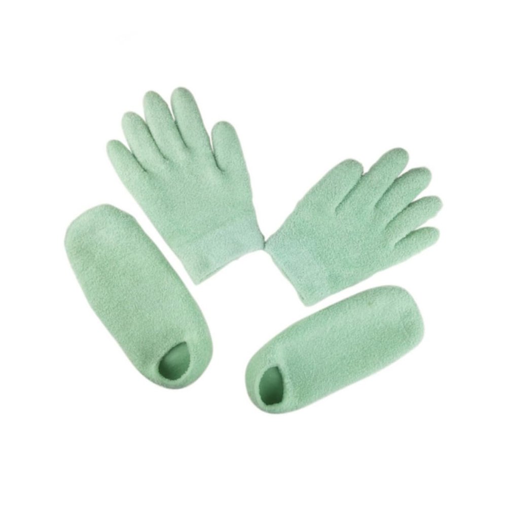 NOLITOY Gel Spa Gloves Socks Set Hand Foot Moisturizer Spa Kit for Pedicure Beauty Supplies
