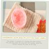 Angoily 4pcs Cotton Linen Soap Net Bags for Foaming Storage Drawstring Hanging Pouches for Bar Soap Comfortable Texture view 4