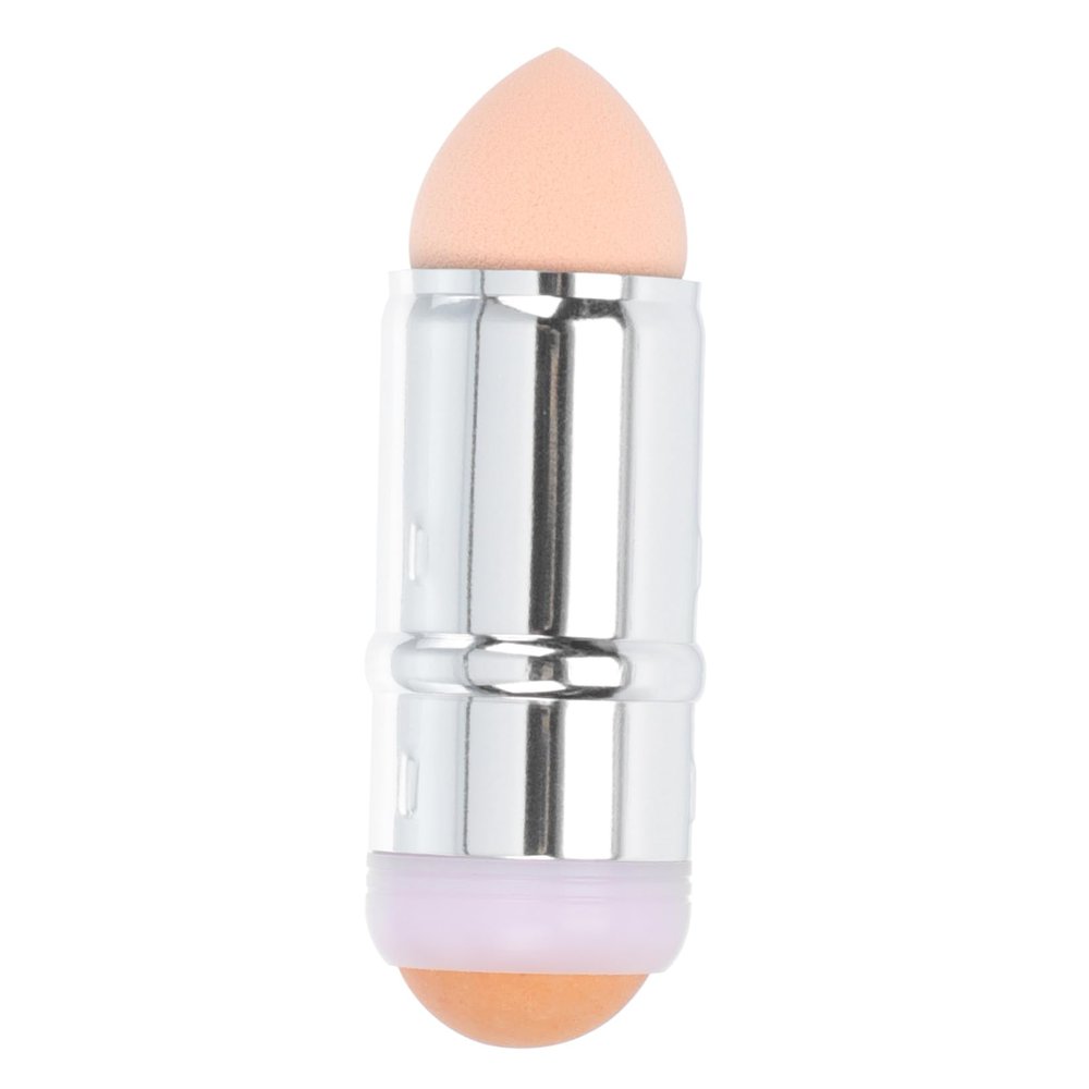 Angoily Dual-use -absorbing Roller Makeup Sponge for Oily Skin Portable Facial Roller Stone Tool with Massage Function Reusable and Easy to Clean Suitable for All Skin Types