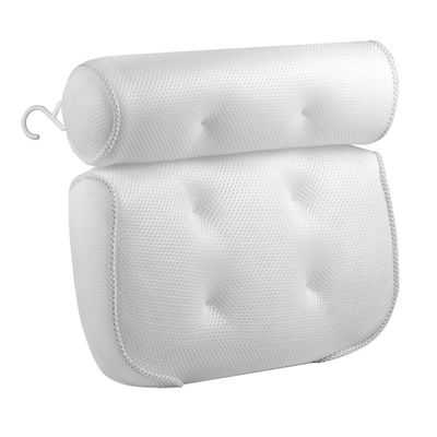 Angoily Suction Cup Bathtub Pillow Spa Pillow for Bath Neck Shoulder Support 1 Pc